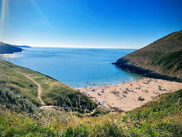 Mwnt Beach Mwnt Beach