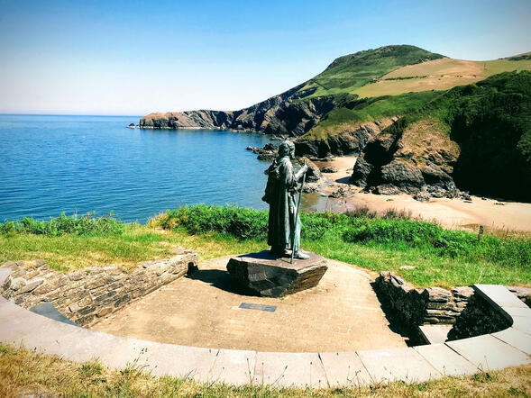 Llangrannog Beach Llangrannog Beach